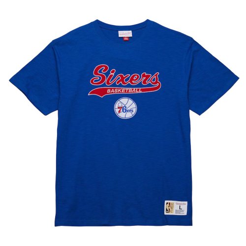 Mitchell & Ness アイバーソン Tシャツ NBA 76ERS レトロ Men's Mitchell & Ness Allen Iverson White Philadelphia 76ers