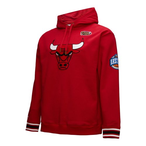 Mitchell&Ness◆Retro Fleece Hoodie Vintage Chicago Bulls Men's Chicago Bulls Mitchell & Ness Red Team OG 2.0 Vintage