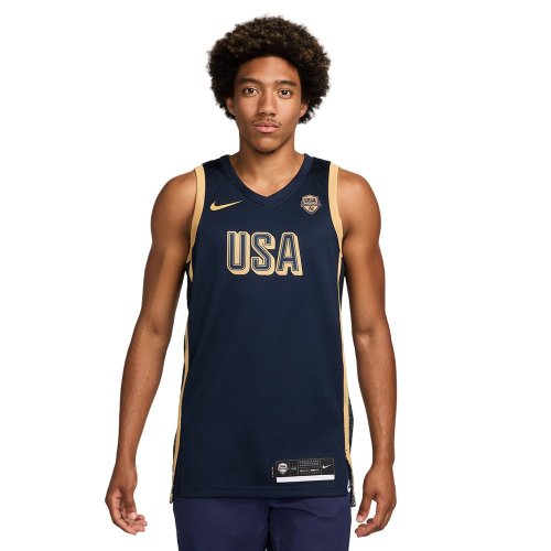 ★NIKE★USA BASKETBALL T-シャツ★追跡可 usa-m-nk-lmtd-jsy-50th-o-24-b-