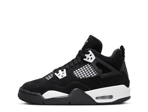 Air Jordan 4 ブラック/ホワイト Buty Air Jordan 4 Retro 'White Thunder' (GS) Black/White