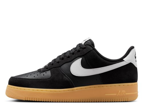 【 a.m0701  】 Nike Air Force 1 '07 LV8 Negru/Alb Summit-Maro deschis Gum
