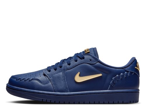 Air Jordan Low Method of Make Midnight Navy/Metallic Gold shoes