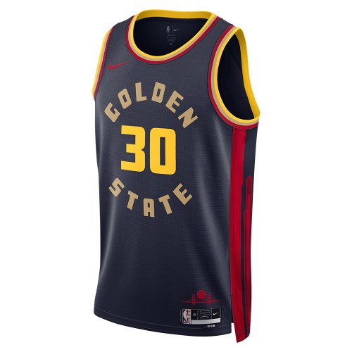 バスケStephen Curryユニフォーム-ビブスGSWarriors Men's Nike Stephen Curry White Golden State Warriors