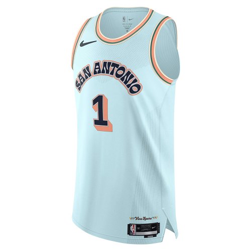 新品 未着用 NIKE Wembanyama San Antonio Spurs San Antonio Spurs Men's Nike 2023-2024 City Edition Victor