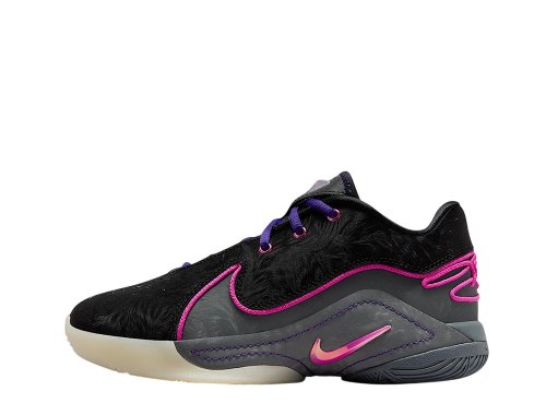 Nike LeBron XXII (GS) Black/Dark Grey/Field Purple/Laser Fuchsia