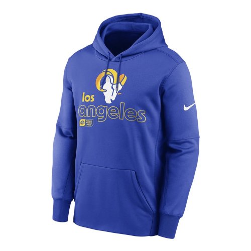 Nike Therma NFL Los Angeles Rams Blue Sweatshirt [NKAQ-4NP