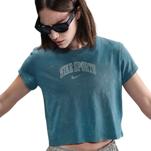 ★ Nike★ Sportswear Short Sleeve T-Shirt W Smoky Blue IB73 Nike Sportswear Women's Loose Short-Sleeve T-Shirt. Nike.com