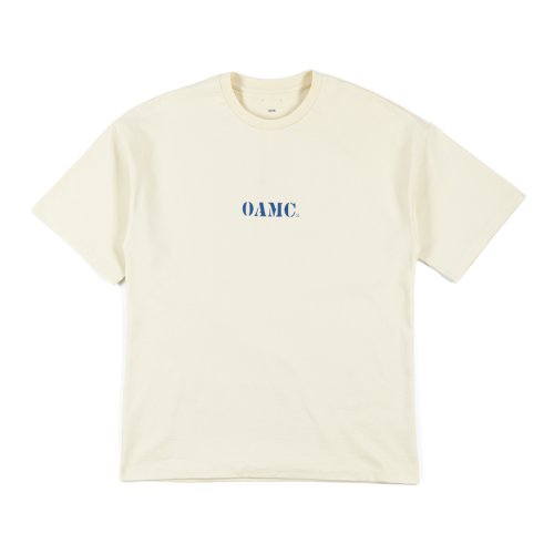 Tシャツ・カットソー OAMC M MIDSTREAM TSHIRT POLLEN OAMM241PRTS018CR T-shirts OAMC Jersey Midstream T-Shirt Knitted 'Pollen