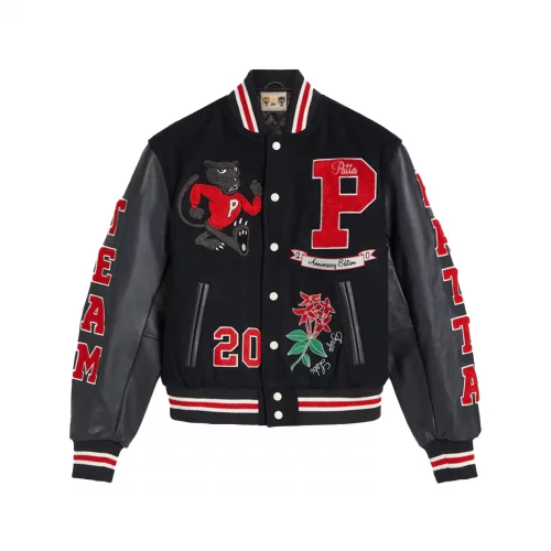 ジャケット・アウター mistreass Bicolor Compact Stadium Jacket mistreass Bicolor Compact Stadium Jacket