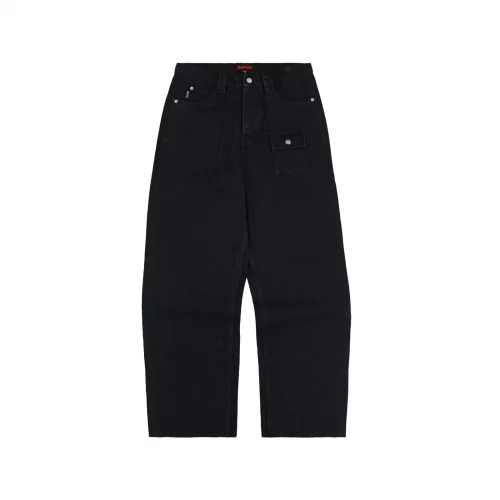 Spodnie i legginsy Pleasures Grind Baggy Jeans 'Black