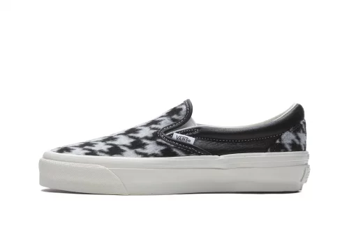 Trainers Vans Slip-On Reissue 98 LX Houndstooth 'Black White