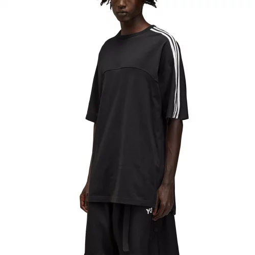 T-shirts adidas Y-3 3-Stripes Short Sleeve Tee 'Black