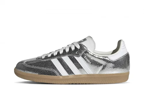 WOMENS ADIDAS SAMBA OG W SILVMT/FTWWHT/CWHITE JR0035 – Shoe