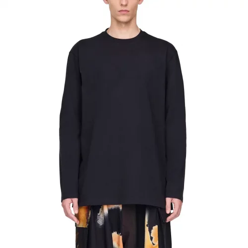 ★adidas★Y-3 LONGSLEEVE TEE ロンT★追跡可 Y-3 ロンT ワイスリー 長袖Tシャツ トップス メンズ レディース