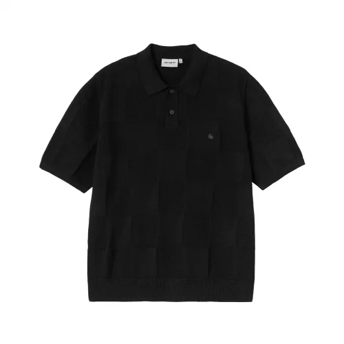 【送料&関税込】Carhartt Chase Polo Shirt Octanium Carhartt WIP cotton polo shirt Chase Pique PRM EU