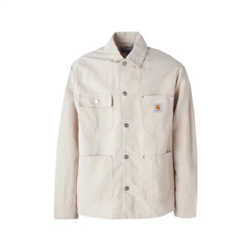 [CARHARTT]★韓国人気★W ALUMNI CHORE COAT Carhartt WIP - W' Alumni Chore Black/Scarlet - Jacket