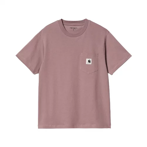 Tシャツ・カットソー Carhartt Wip S S Hudson Pocket T-Shirt In Daphne Colour Carhartt WIP S/S Hudson Pocket T-Shirt in Daphne colour