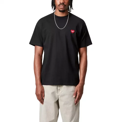 T-shirts Carhartt WIP S/S Heart II Hartt T-Shirt 'Black