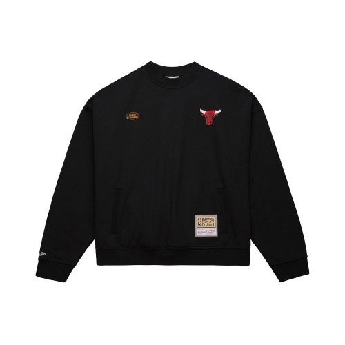 Mitchell&Ness◆NBA Chicago Bulls There & Back Fleece Crew Mitchell & Ness NBA There And Back Fleece Crew Chicago Bulls