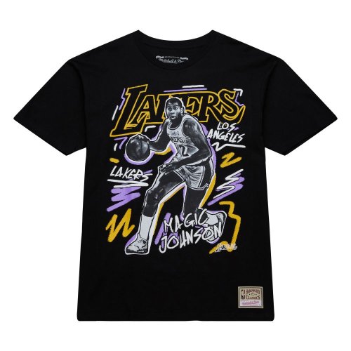 ★Mitchell & Ness NBA Crown Jewels Lakers T-Shirt 関税込★ Mitchell&Ness tシャツ Mitchell＆Ness/ミッチェル＆ネス Crown