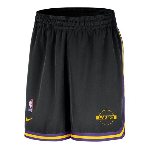Nike Dri-FIT NBA Los Angeles Lakers DNA Black Shorts [HM7380-010] 