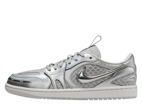 Air Jordan 1 Low Method of Make Silver shoes [HQ2186-002