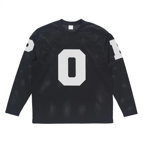 Koszulki Pop Trading Company Mesh Football Longsleeve 'Black