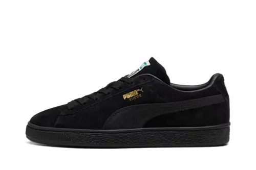 Amazon | PUMA スエード クラシック + LFS スニーカー, ブラック