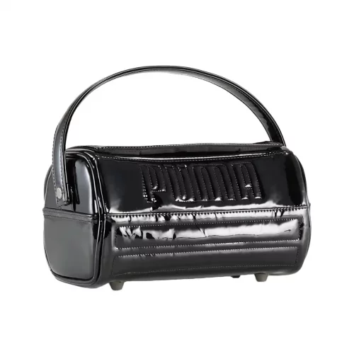ECCO® Pinch Lock Wave Leather Crossbody Bag | Black