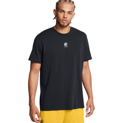 リーリヤ　sec Under Armour Curry Logo Heavyweight T-Shirt Grey [1387107