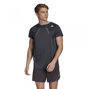 KOSZULKA MĘSKA ADIDAS FAST GRAPHIC TEE CZARNA FJ5000
