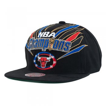 Mitchell & Ness Chicago Bulls STA3 Wool Snapback Cap Silver/Red - SS22 - US