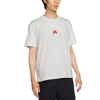 ★Nike★ ACG T-Shirt M Blacklight Smoke Grey Summit White DQ Nike ACG Lungs T-Shirt - Black / Light Smoke Grey / Summit