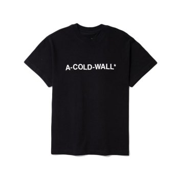 スウェット・トレーナー A COLD WALL Essential Logo Man to Man Black ACWMW082BLACK AC A-COLD-WALL* cotton sweatshirt Essential Logo Crewneck PRM EU