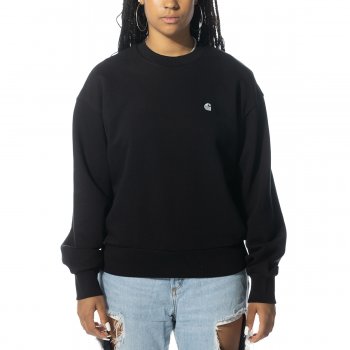 【送料&関税込】Carhartt Sweatshirt Sweatshirts Carhartt WIP Casey Sweatshirt W 'Black' (I032643