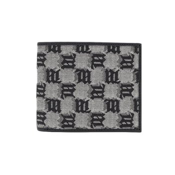 Jacquard Monogram Card Holder