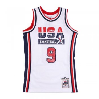 Mitchell and Ness Chicago Bulls White Practice Day Jersey, White, 100% Cotton Ring SPUN, Size 2XL, Rally House