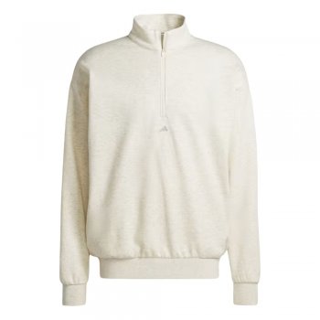 ★adidas★ Basketball Woven Half Zip Sweater Putty Beige All products - adidas Basketball Woven Half-Zip Sweater