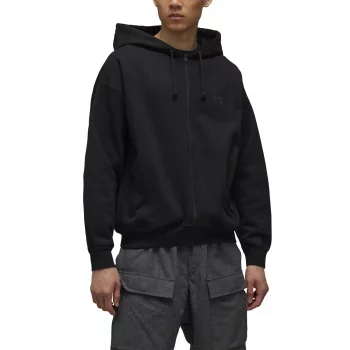 (ワイスリー) Y-3 U CL ZIP HOODIE FJ0344 Y-3 Classic CL Full Zip Logo Hoodie Jacket Adidas x Yohji