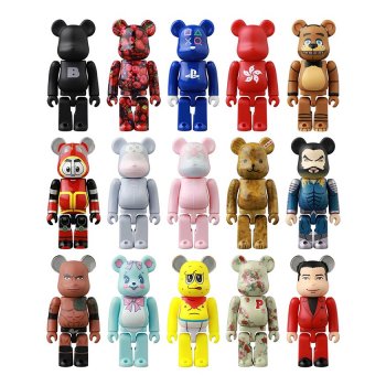 Bearbrick Project 1/6 100% & 400% Set Clear Crome - SS21 - US