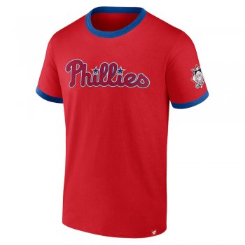 Fanatics Fundamental Biblend Ringer Tee Los Angeles Dodgers