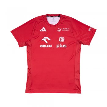 adidas Poland Volleyball Red training T-shirt [FK1006TC