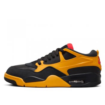 Nike Air Jordan 4 ブラック/イエロー Nike Air Jordan 4 Retro Thunder GS Black Yellow 408452-017