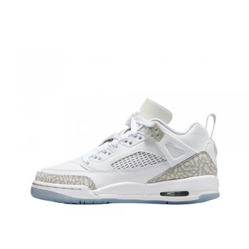 Pantofi Jordan Spizike Low (GS) alb/Team Red-Wolf Grey