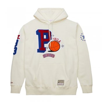 【美品】NBA 76ers アウター Reebok 刺繍ロゴパーカー M Reebok パーカー リーボック BIGサークルロゴ 刺繍 裏毛 長袖