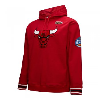 Mitchell&Ness NBA Chainstitch Fleece Vintage Logo Chicago