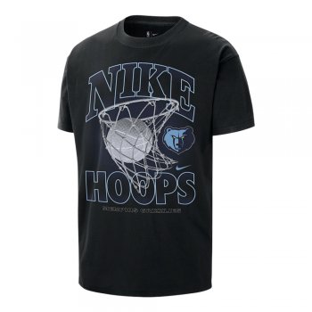 Nike NBA Max90 Courtside Brooklyn Nets T-Shirt Black [HQ1264