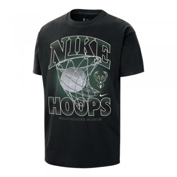 Nike NBA Max90 Courtside Los Angeles Lakers T-Shirt Black