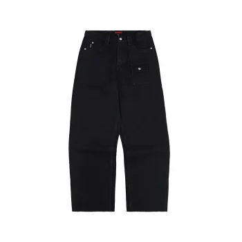 DICH HENDERSON VEGAN BUGGY PANTS ブラック Women's Vegan Leather Fiera Pant in Black Onyx