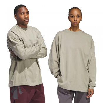 adidas Basketball Long Sleeve T-shirt Gray [JC7835] - skstore.eu